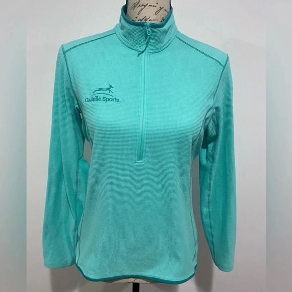 Arc'teryx Women's Delta LT Zip Neck Pullover Fleece Jacket Green Size small - Picture 1 of 8